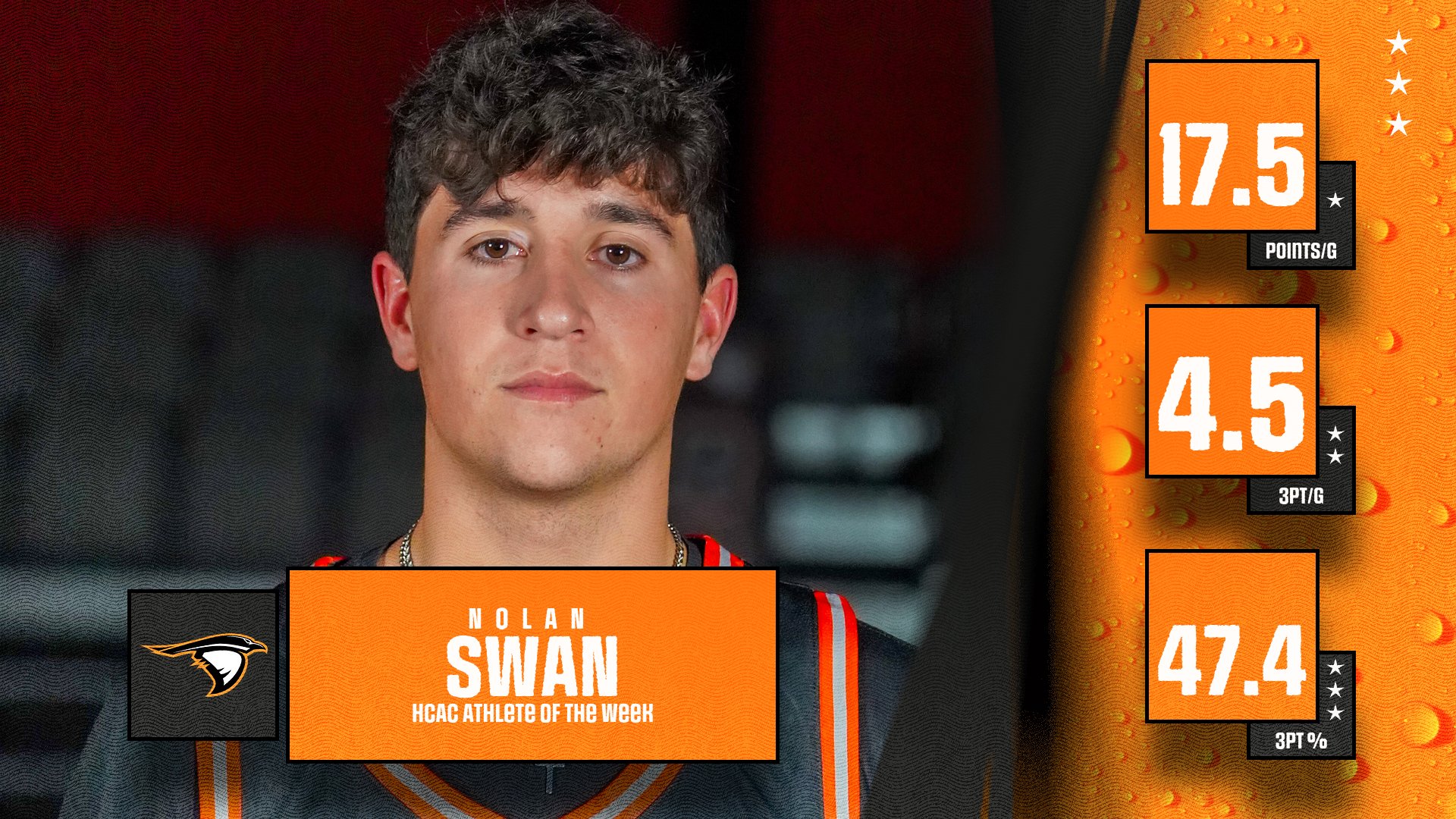 Swan Selected as HCAC Athlete of the Week