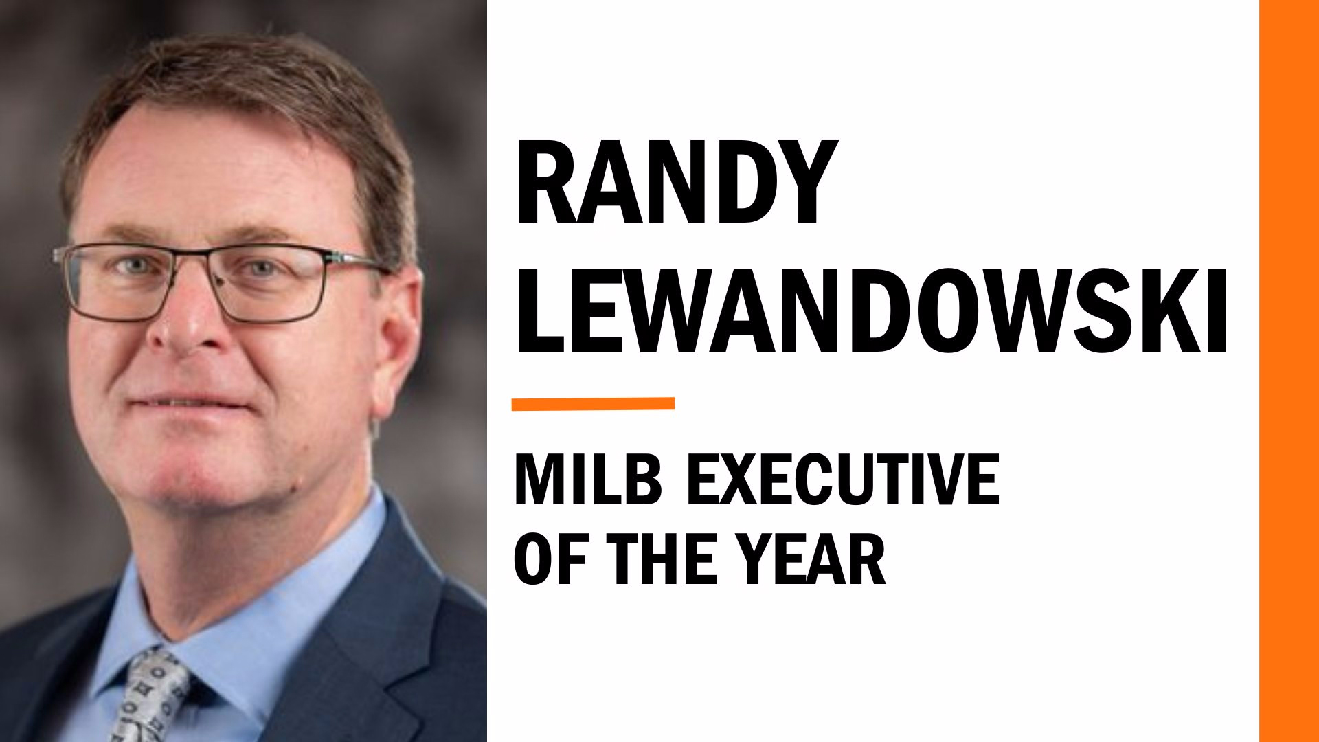 AU alum Randy Lewandowski earns MiLB Executive of the Year