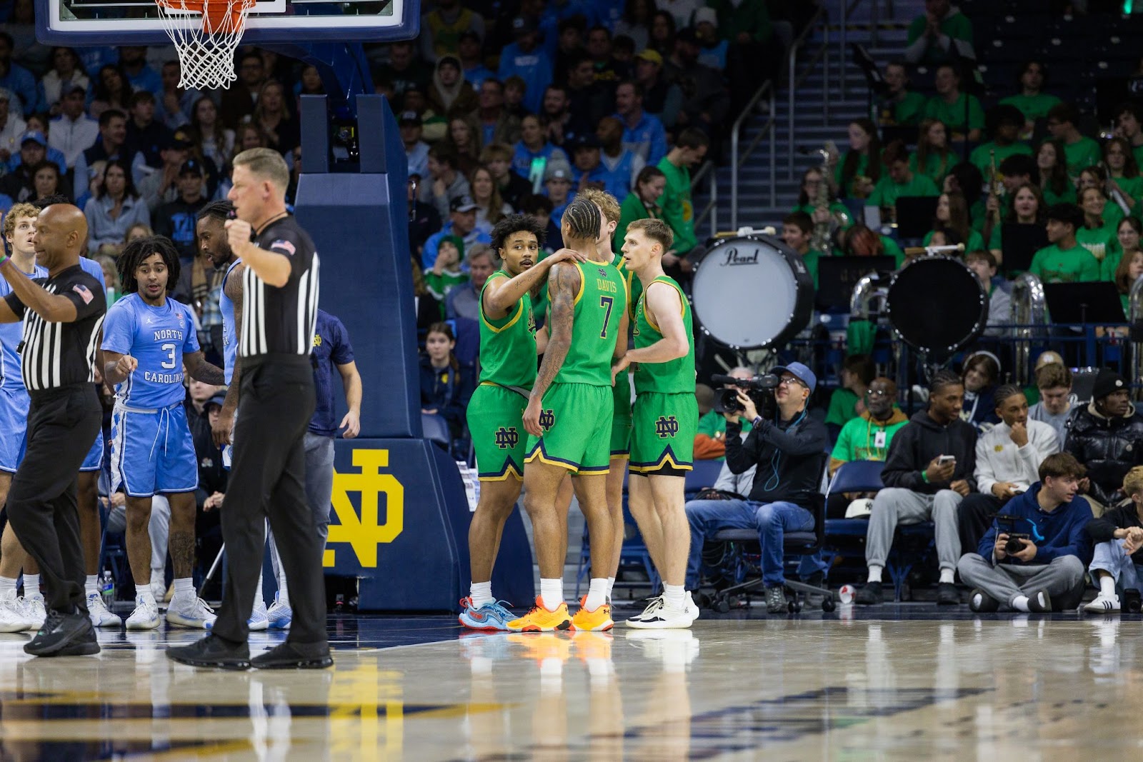 Heartbreaker in Purcell as Notre Dame Falls 73-74 to UNC