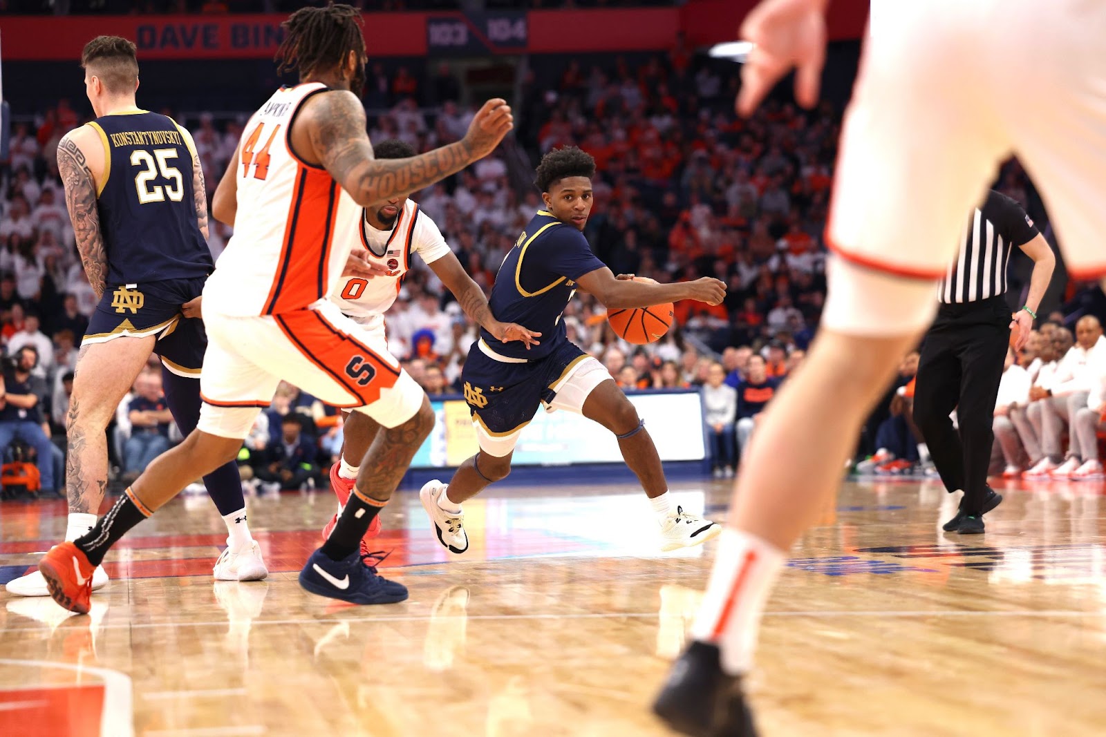 Irish Fall to Syracuse on the Road